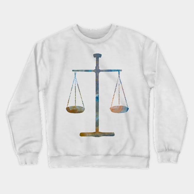 Scales of justice Crewneck Sweatshirt by BittenByErmines